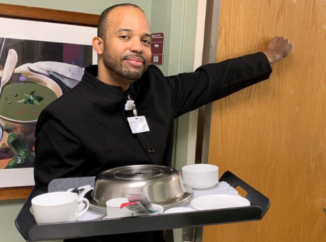 in-room dining hospital