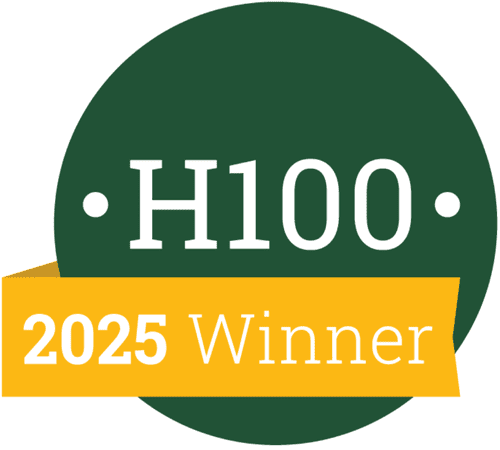 2025 H100 Winners Badge