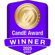 2025 CandE Winner Badge