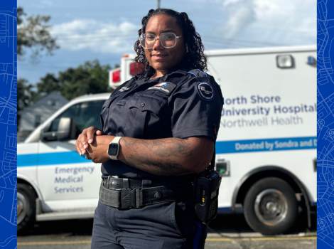 Ashley Vargas, Northwell Health Paramedic
